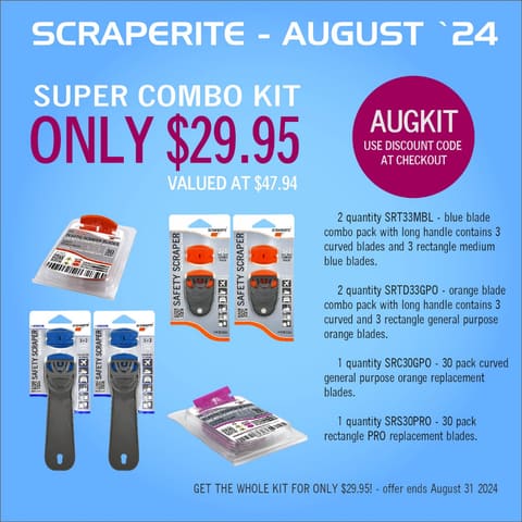 Scraperite August '24 Super Combo Kit promotion