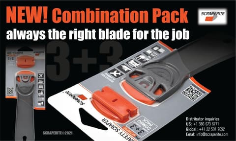 Scraperite Combination Pack Safety Scraper Blades